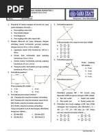 Soal Dan Kunci Jawaban Uas Matematika Smp Semester 2 Kelas 8 Tahun