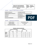 MSDS ULTRAMASTIC 800 HSDF