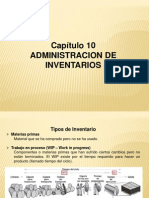 Administración de inventarios: Análisis ABC y EOQ