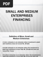 SME Financing (2007 Format)