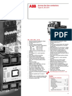 Type A, B & EH: Across The Line Contactors