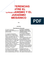 35 Diferencias Entre El Cristianismo y El Judaísmo Mesiánico