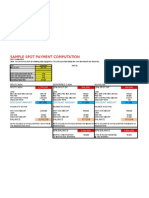 Sample Spot Payment Computation: Spotcash Deferred Cash In-House Spotcash 20% Spot DP 20% Spot DP