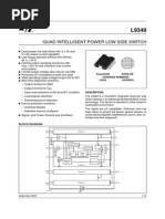 Quad Intelligent Power Low Side Switch: Description