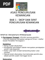 Pengenalan Kepada Pengurusan Kewangan