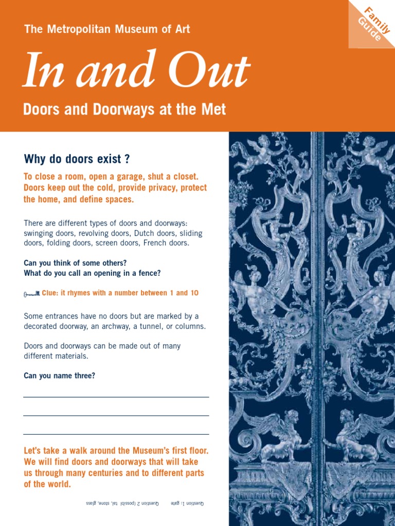 In and Out | PDF | Door | Architectural Design