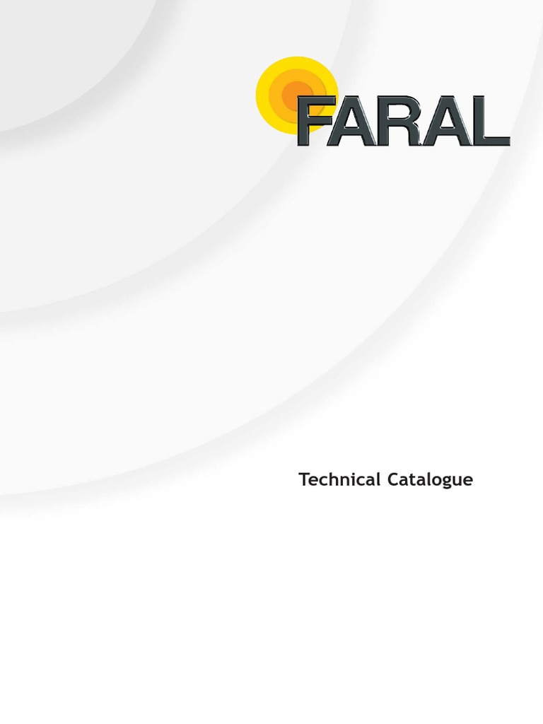 Faral Radiators Technical Catalogue | PDF | Radiator | Hvac