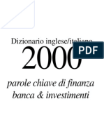 [Trading eBook] Dizionario Di Finanza Inglese-italiano