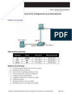 Laboratorio 9 (Configuracion Basica de La Admon Del Switch)