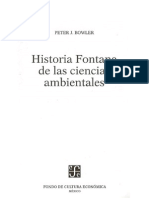1. Bowler Peter J. Historia Fontana de Las Ciencias Ambientales