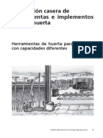 Fabricación casera de herramientas e implementos para la huerta