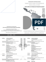 Diptico Seminario Internacional