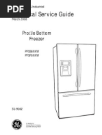 31-9162 GE PFSS6NKW PFSF6NKW Refrigerator Service Manual