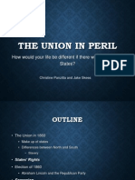 The Union in Peril Powerpoint Ell 1