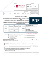 Immunization Form 2