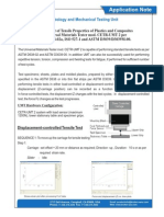 ASTM D63802-IsO 527-D3039-D3039M Tensile Properties of Plastic and Composites