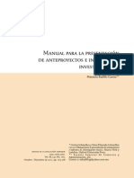 Manual para La Presentacion de Proyectos de Investigacion PDF