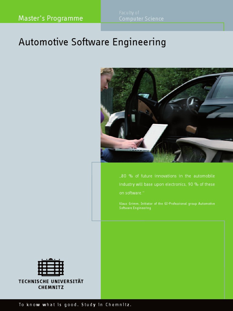 Master's in Automotive Software Engineering | PDF | Master's Degree ...