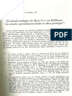 Meis W., A.-El método teológico de von Balthasar. Un estudio aproximativo (TV 30, 1989, pp.185- 206)