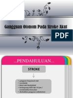 Gangguan Otonom Pada Stroke Akut