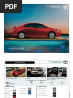 Download Toyota Corolla 2010 Ebrochure by mglambie SN19002766 doc pdf