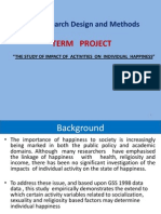IT Research Design and Methods: Term Project