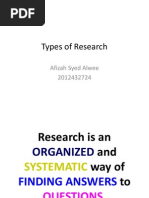 Types of Research