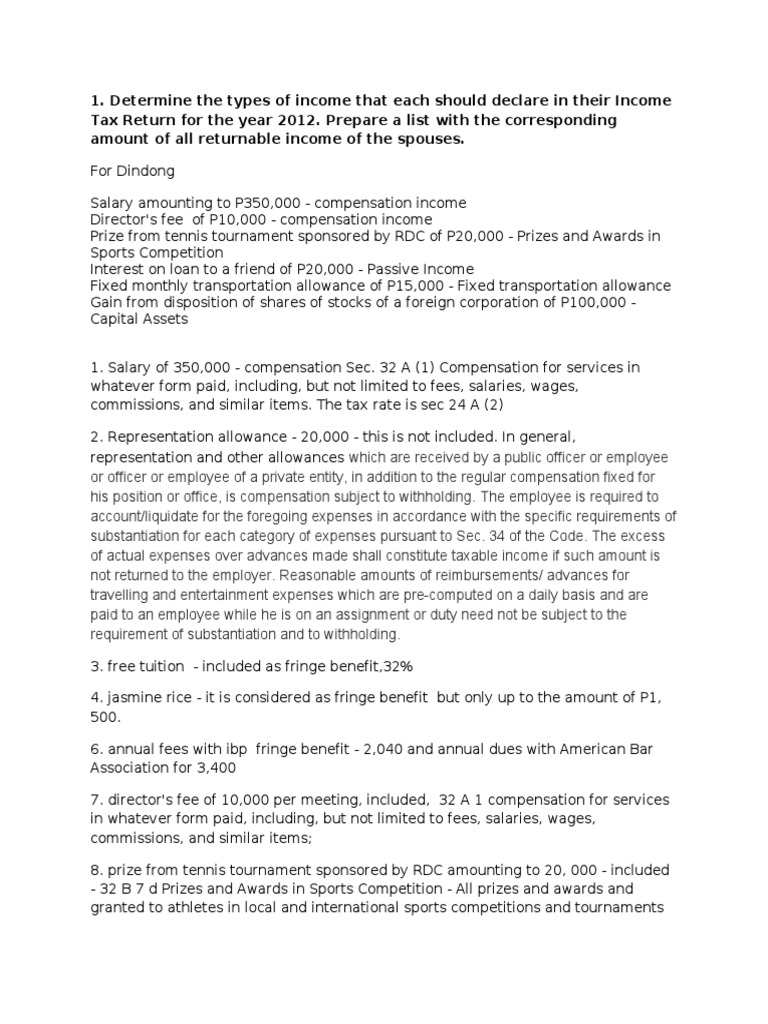 Milo Tax PDF Withholding Tax Taxes