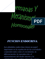 Las Hormonas y Mecanismos Hormonales
