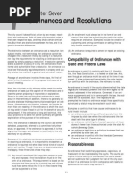 How to Make Resolutions and Ordinances