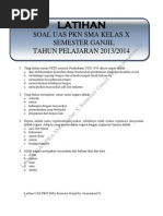 Download Latihan Soal UAS PKn SMA Kelas X Semester Ganjil Tahun Pelajaran 20132014 by Iwan Sukma Nuricht SN190036701 doc pdf