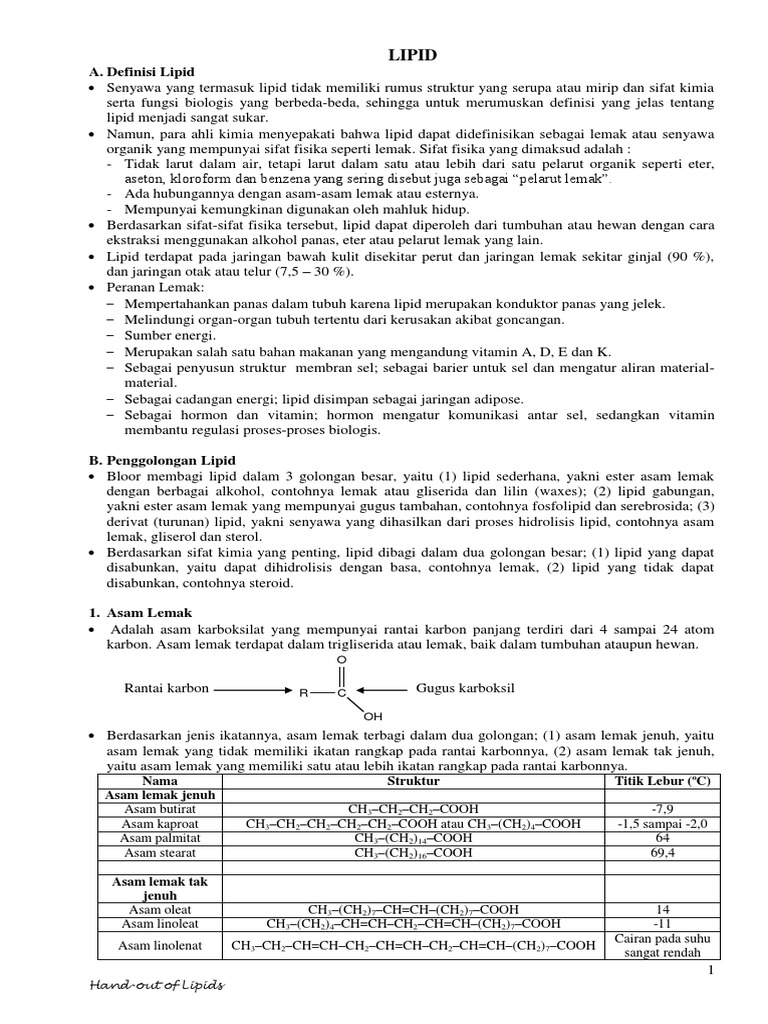 Lipid | PDF