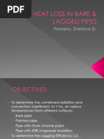 Heat Loss in Bare & Lagged Pipes Presentation