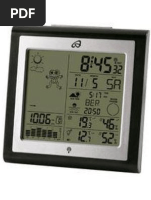 Weather Station Auriol 85059 Humidity Radio