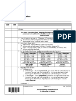 Insulin Sliding Scale Protocol