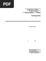 82845111 Training Plan Template