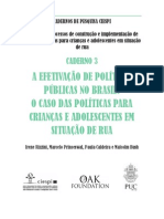 A Efetivacao de Politicas Publicas No Brasil