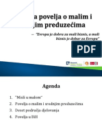 Europska Povelja o Malim I Srednjim Preduzecima Munira Nova-V