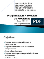 Pres_Inicio - Programacion y Solucion de Problemas - 2012
