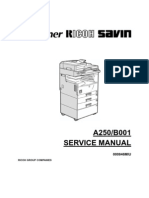 Ricoh Aficio 250 Service Manual