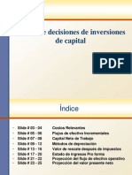 Toma de decisiones inversiones capital