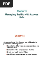 Chapter 10 - Access Control Lists