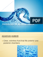 Physiology of Aqueous Humor
