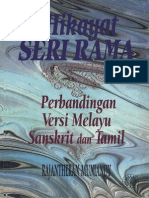 Hikayat Seri Rama: Perbandingan Versi Melayu, Sanskrit dan Tamil