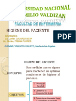 Higiene Del Paciente