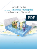 Aporte Areas Naturales Protegidas A La Economia Nacional