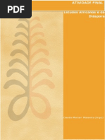 MODELO Atividade Final - Curso de Introducao Aos Estudos Africanos e Da Diaspora 1