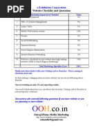 Download Checklist SEM by OOH Media SN19011346 doc pdf