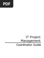 IT Project Management: Coordinator Guide