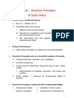9 - General – Directive Principles of State Policy